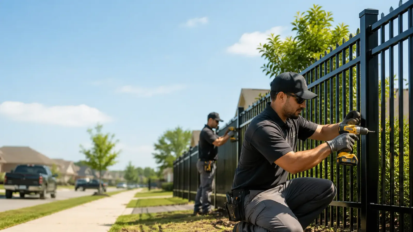 Metal Fence Installation in Austell, GA